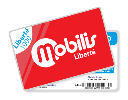 recharge carte Liberté 1000 pour ton mobilis